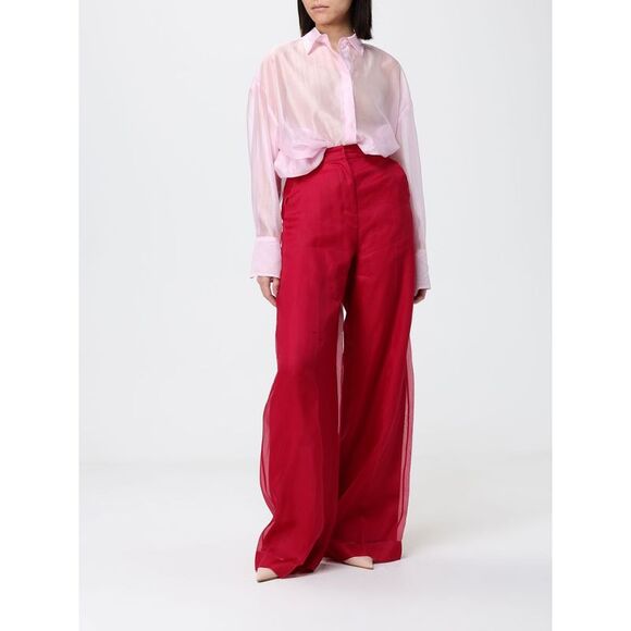 Max Mara Pants Woman Red - Picture 2 of 4